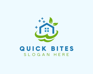 Fresh Clean Eco Home logo design