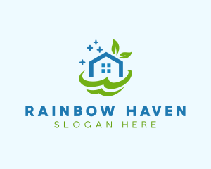 Fresh Clean Eco Home logo design