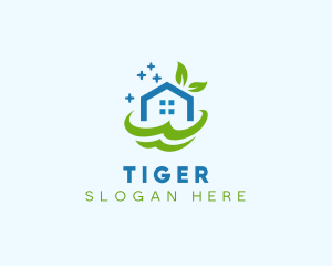 Fresh Clean Eco Home logo design