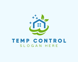 Fresh Clean Eco Home logo design