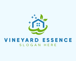 Fresh Clean Eco Home logo design