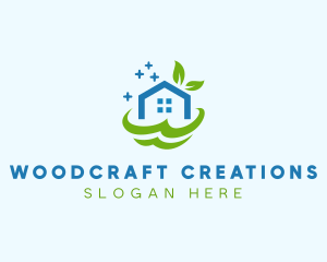 Fresh Clean Eco Home logo design