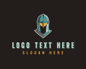 Investment - Knight Guard Helmet logo design