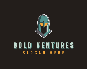 Knight Guard Helmet logo design