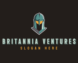 Knight Guard Helmet logo design