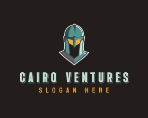 Knight Guard Helmet logo design