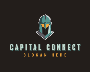 Knight Guard Helmet logo design