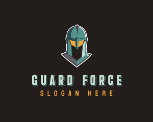 Knight Guard Helmet logo design