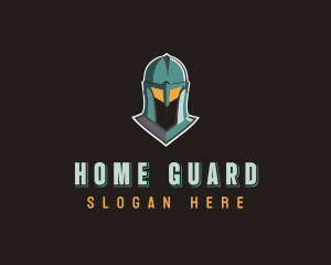 Knight Guard Helmet logo design