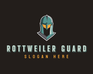 Knight Guard Helmet logo design