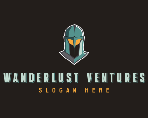 Knight Guard Helmet logo design