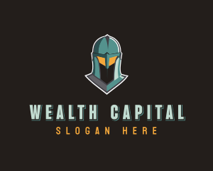 Knight Guard Helmet logo design