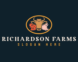 Animal Farm Livestock logo design