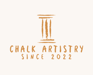 Chalk Column Pillar logo design