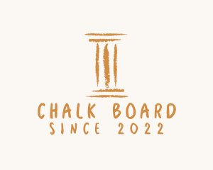 Chalk Column Pillar logo design