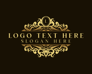 Deluxe - Royal Deluxe Ornamental logo design