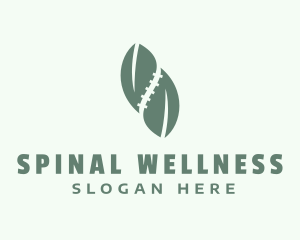 Leaf Spine Therapist logo design