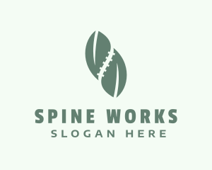 Leaf Spine Therapist logo design