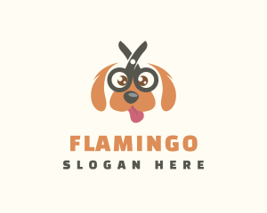 Animal - Grooming Scissors Pet Dog logo design