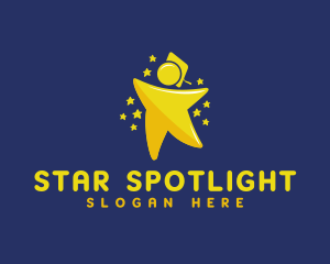 Gold Star Student logo design