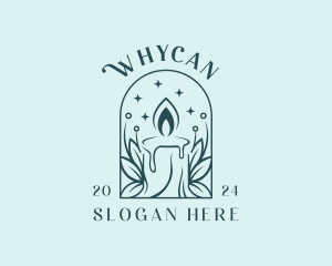 Candle - Candle Decor Wellness logo design