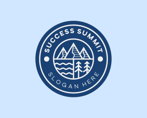 Mountain Summit Adventure logo design