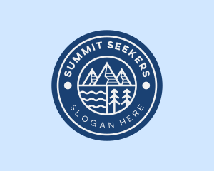 Mountain Summit Adventure logo design