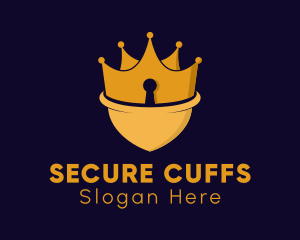 Crown Security Shield  logo design