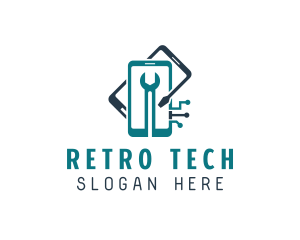 Cell Phone Tech Repair logo design