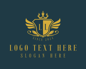 Classic - Royal Regal Shield logo design