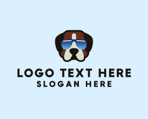 Sunglasses - Rescue Dog Kennel logo design