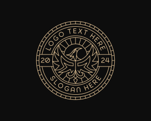 Luxury - Luxury Eagle Crest logo design