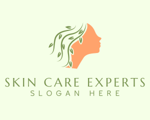 Woman Organic Beauty logo design