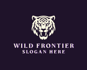 Wild Tiger Animal logo design