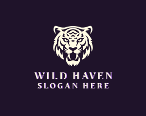 Wild Tiger Animal logo design