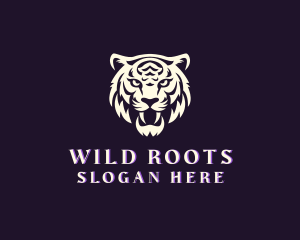 Wild Tiger Animal logo design