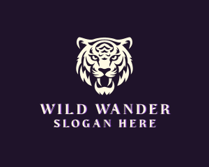 Wild Tiger Animal logo design