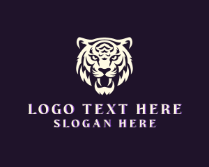 Wild Tiger Animal Logo