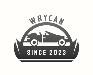 Car Care - Sports Car Drag Racing logo design