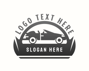 Sports Car Drag Racing Logo