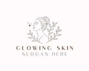 Skincare - Beauty Woman Skincare logo design