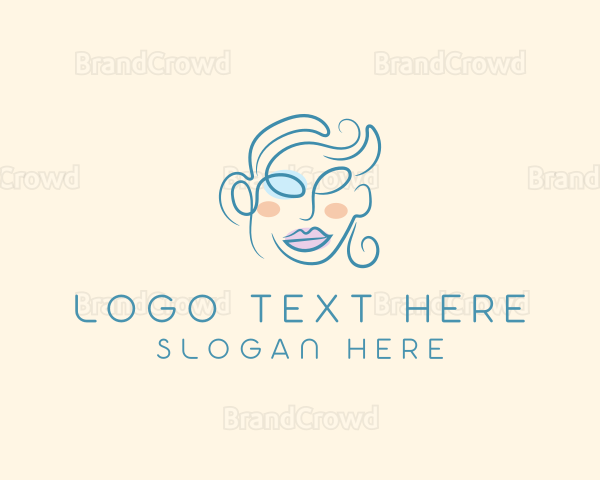 Beauty Glamor Woman Cosmetics Trend Logo