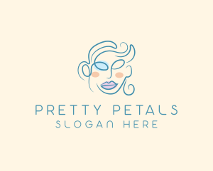 Beauty Glamor Woman Cosmetics Trend logo design