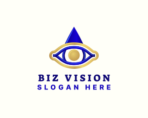 Eye Drop Horus logo design