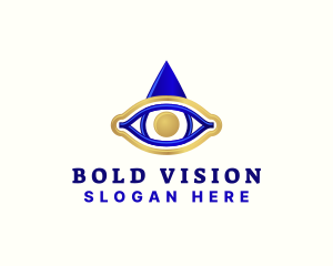 Eye Drop Horus logo design