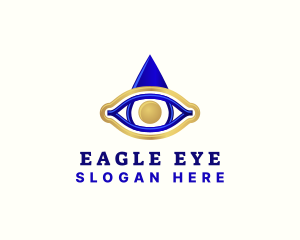 Eye Drop Horus logo design