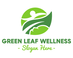 Green Leaf Athletics logo design