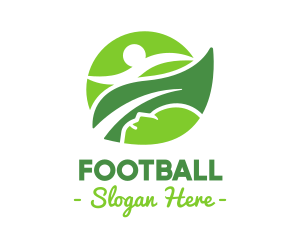 Fit - Green Leaf Athletics logo design