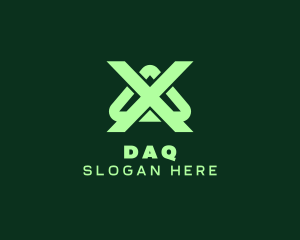 Negative Space - Generic Company Letter X logo design