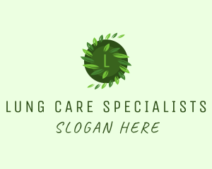 Herbal Leaf Spa logo design